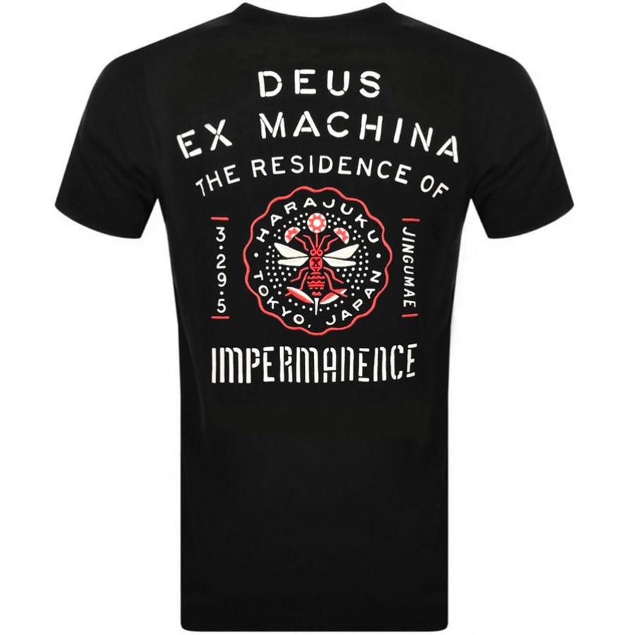 Alternative Image for ProductDeus Ex Machina Logo T Shirt Black3